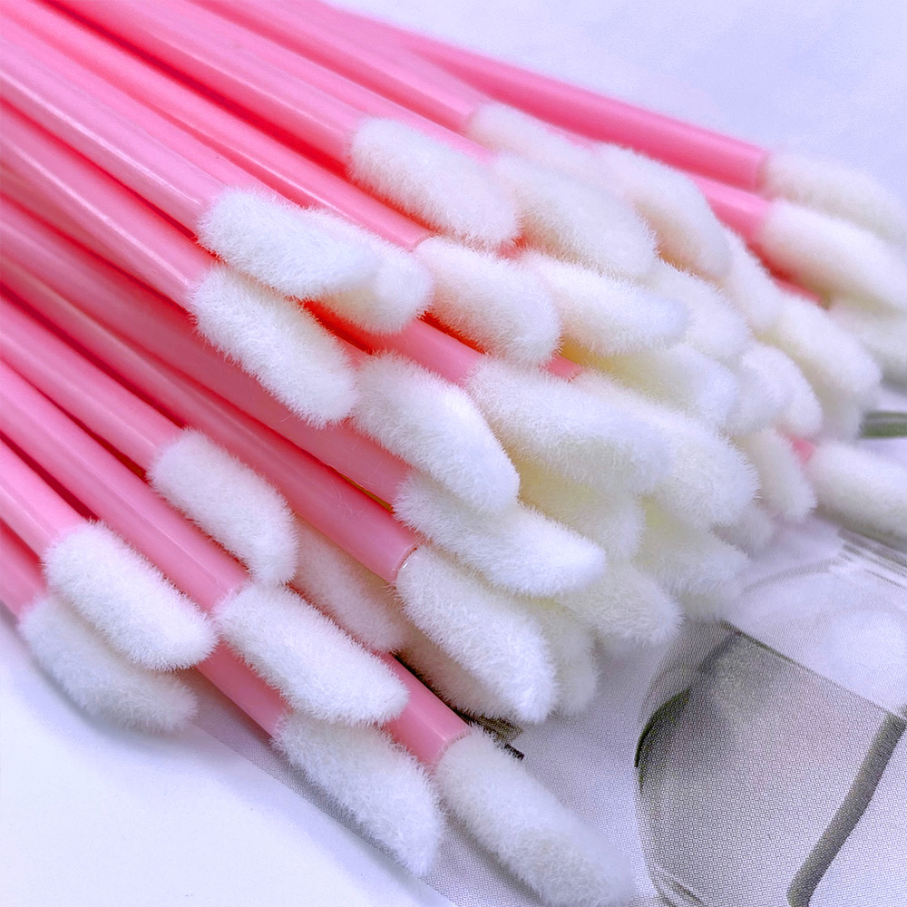 50/500PCS Disposable Lip Brush - Lip Balm 评论和价格
