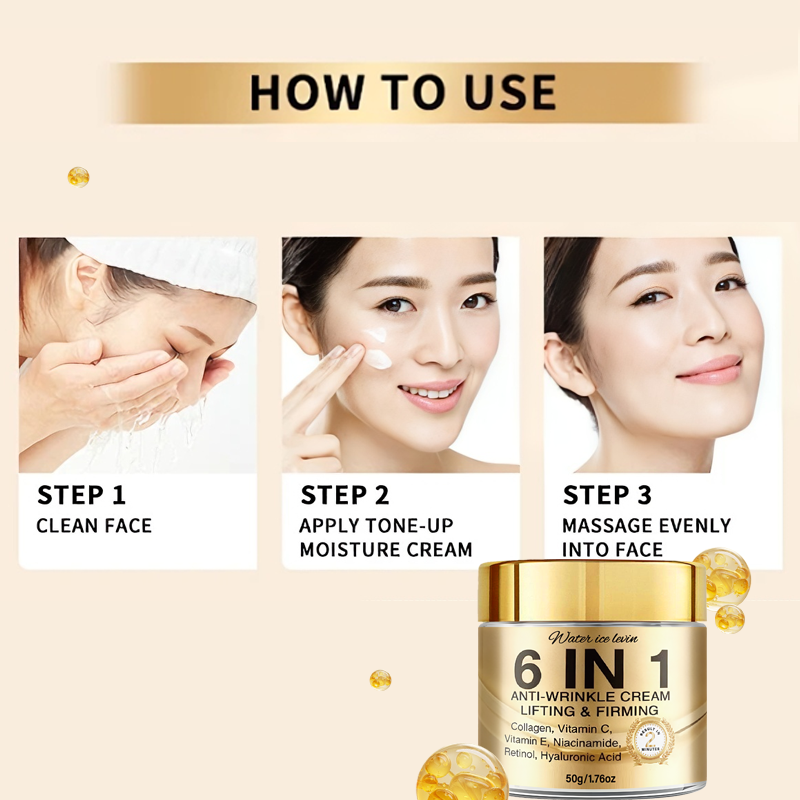6-In-1 Anti-Wrinkle Cream. Lif - Vitamin C Serum 评论和价格