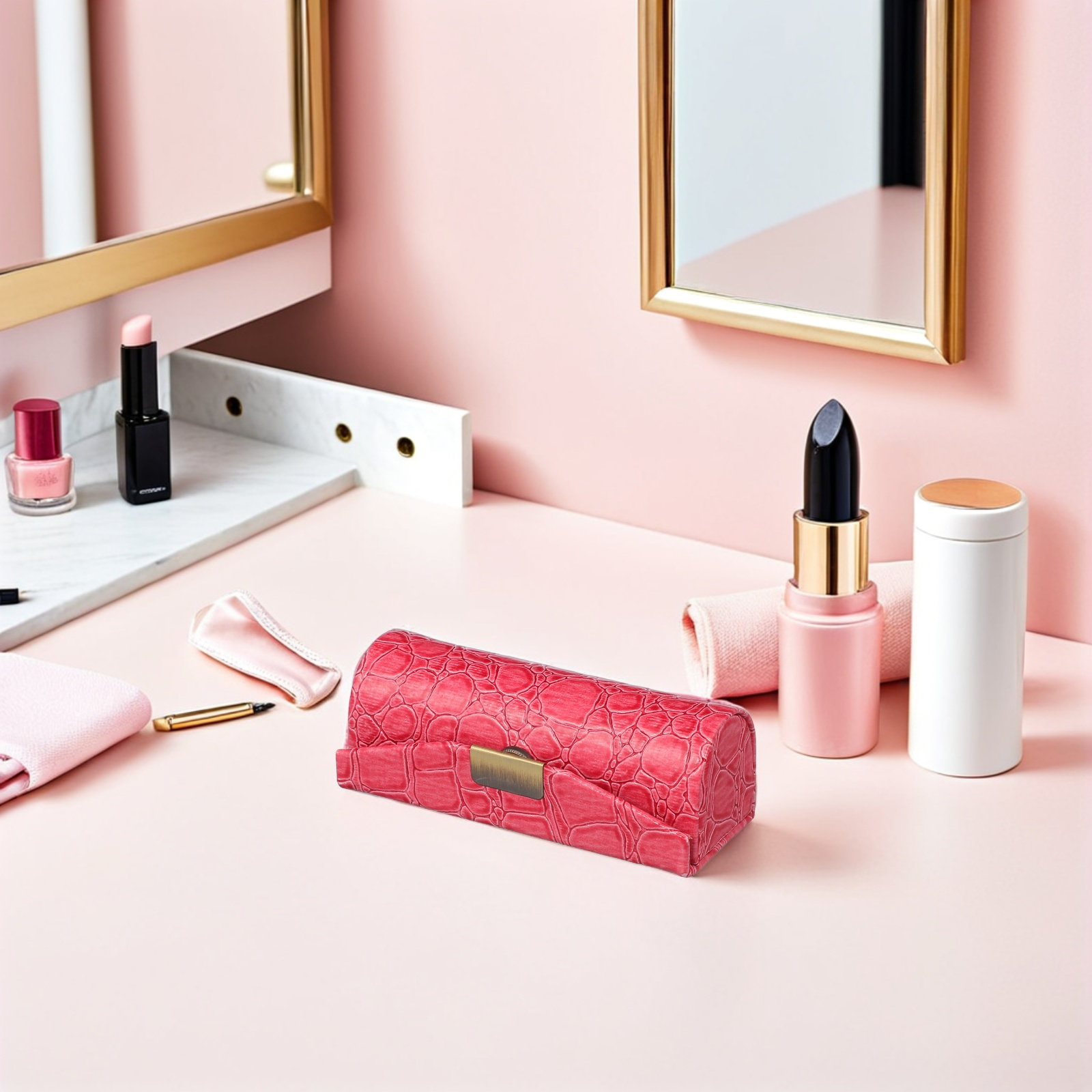 PU Lipstick Case Compact Decor - Lip Balm 评论和价格