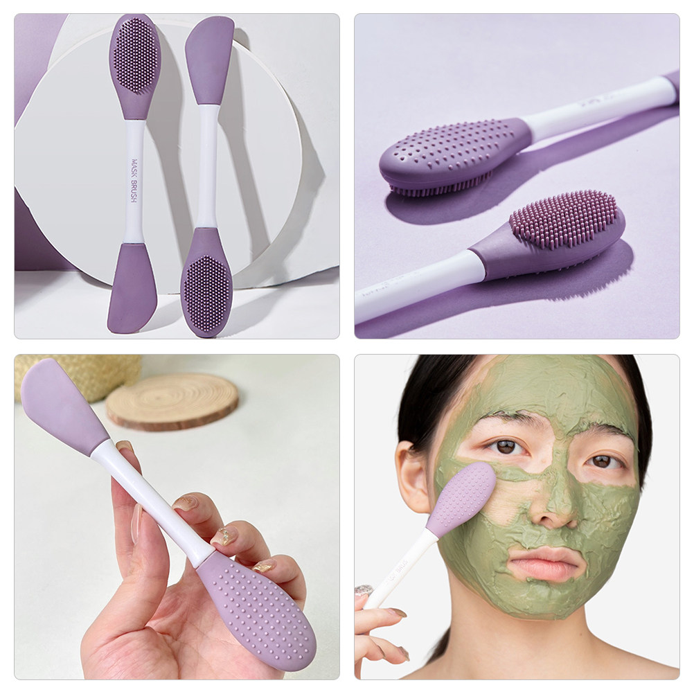 Silicone Mask Brush Dual heade - Cleanser Face 评论和价格