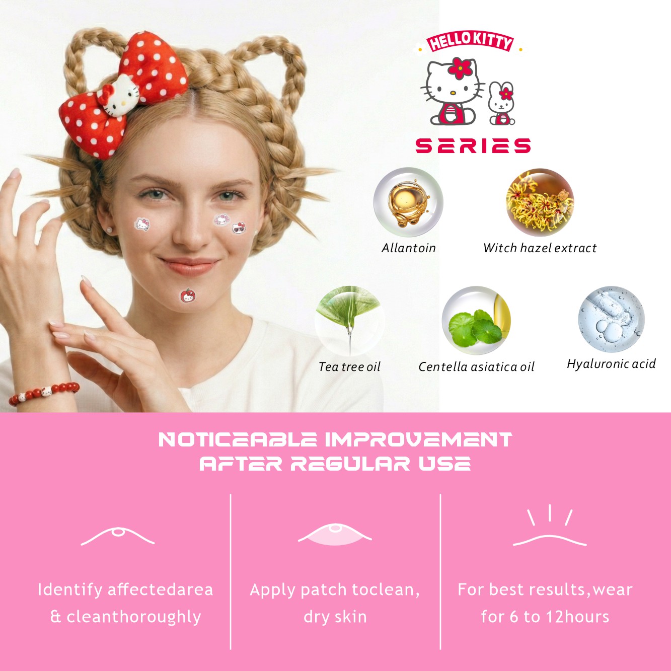 24/48/72/120pcs Hello Kitty Pa - Face Oil 评论和价格