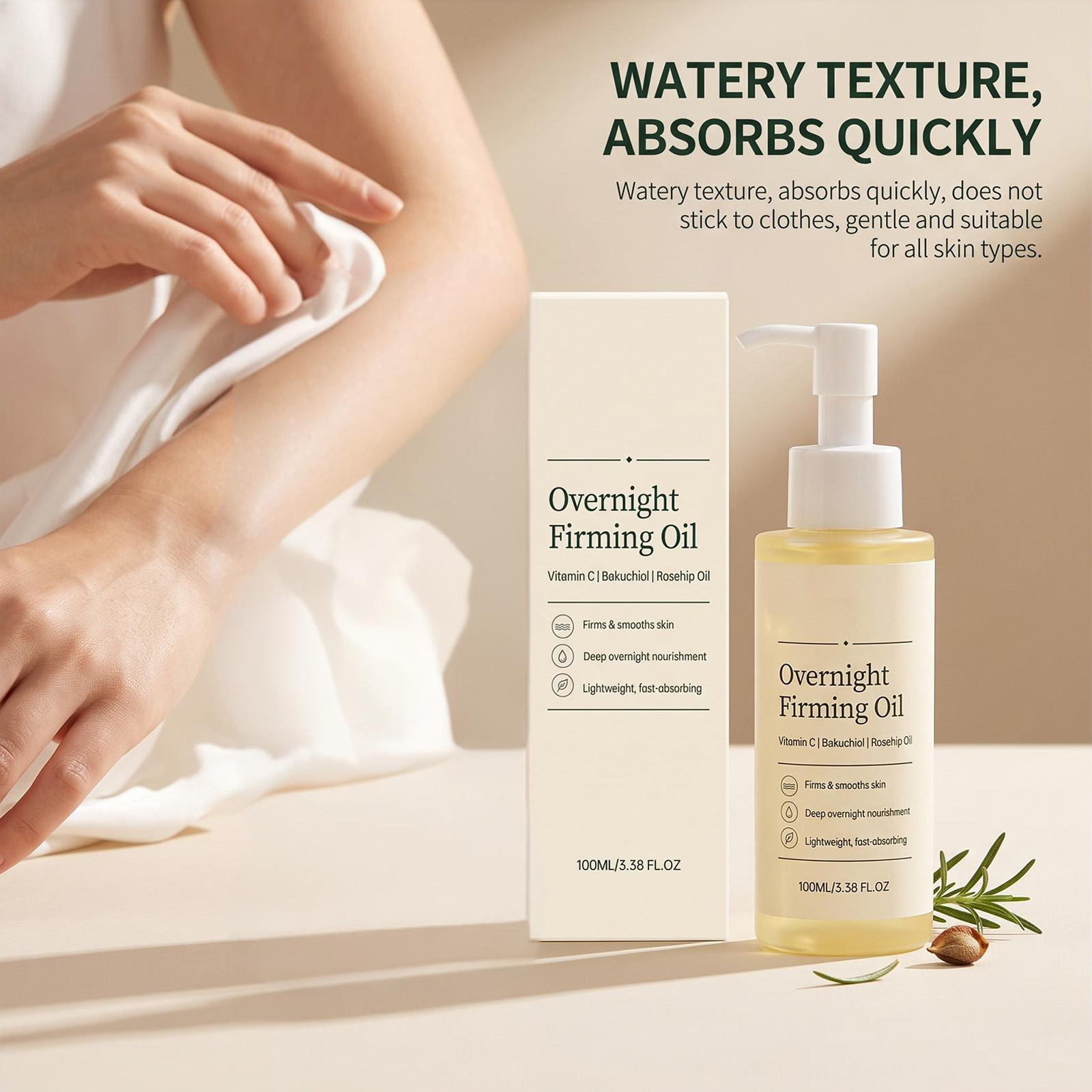 Facial Firming Oil 100ml Vitam - Face Oil Rosehip 评论和价格