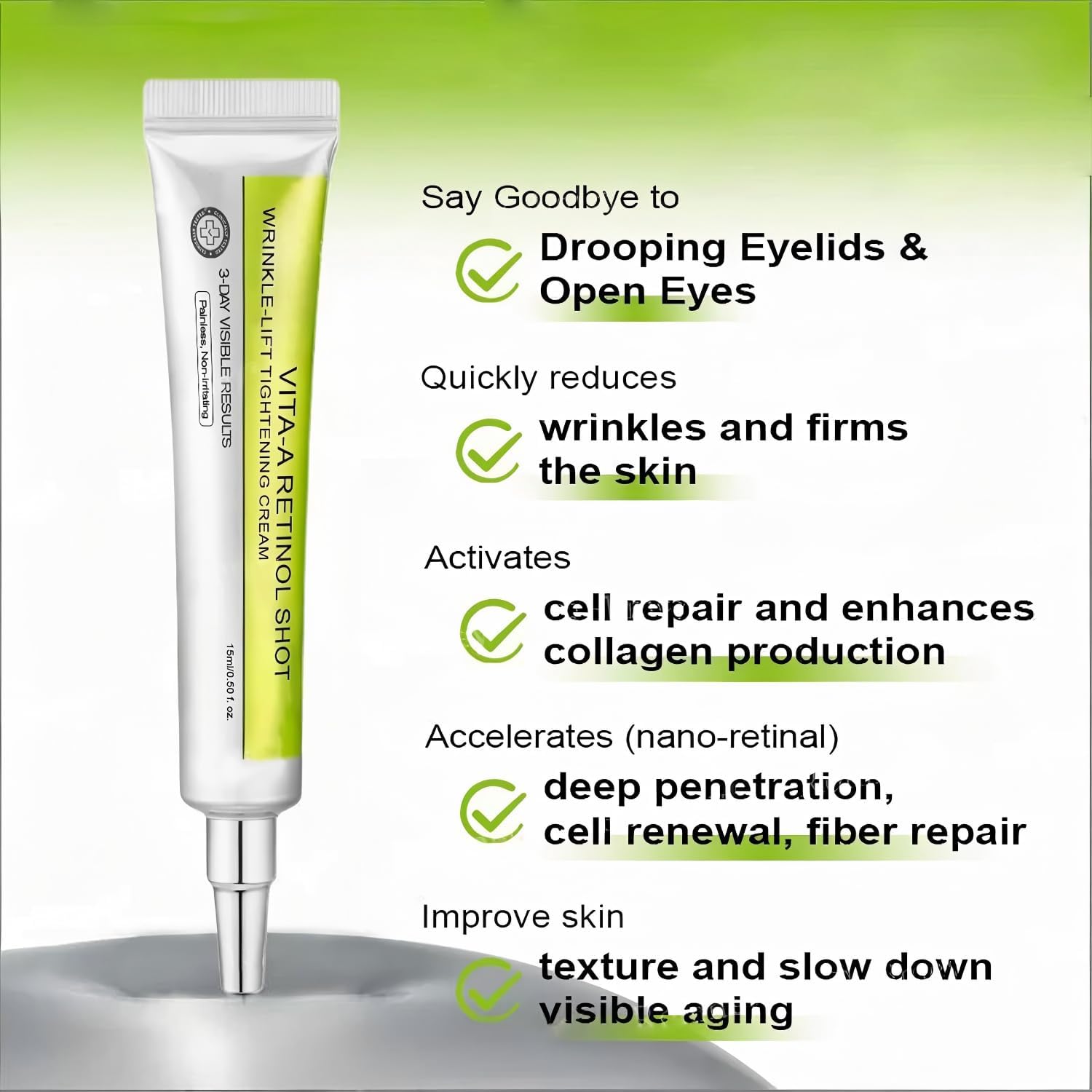 Retinol Shot Eye Face Cream Ey - Retinol Cream 评论和价格